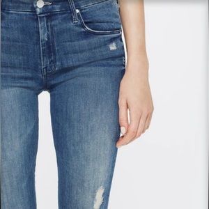 MOTHER THE LOOKER in graffiti girl JEANS